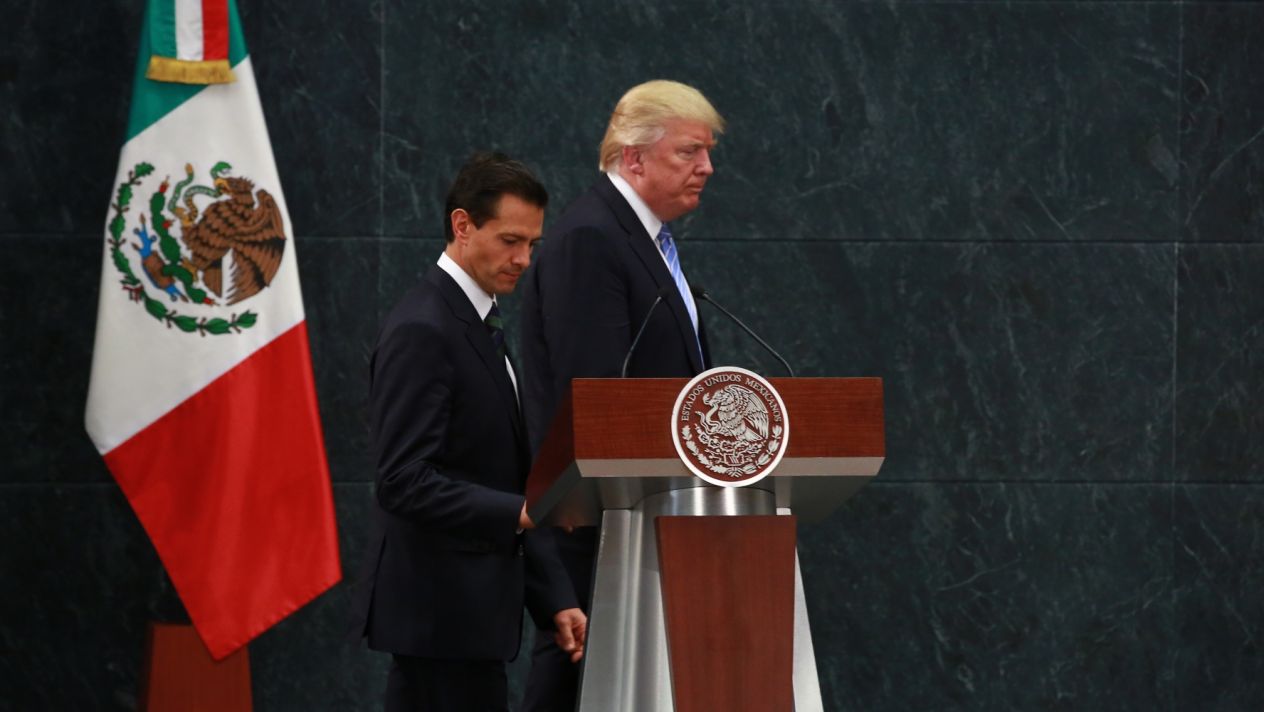 Peña suspende otra vez reunión con Trump por presión sobre el muro