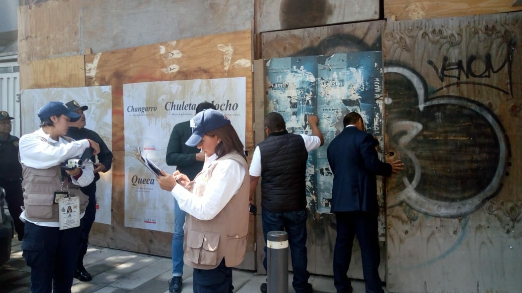 EJECUTAN AUTORIDADES ASEGURAMIENTO Y CLAUSURA DE OBRAS POR REBASAR NIVELES PERMITIDOS