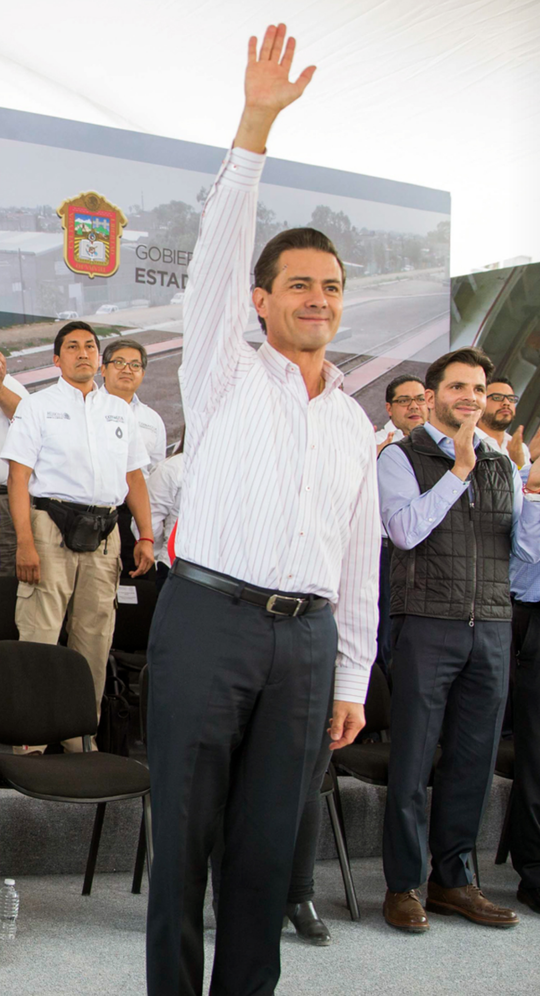 “No debe generar mayor alarma por el próximo corte del suministro de agua por reparaciones al Sistema Cutzama la” Enrique Peña Nieto
