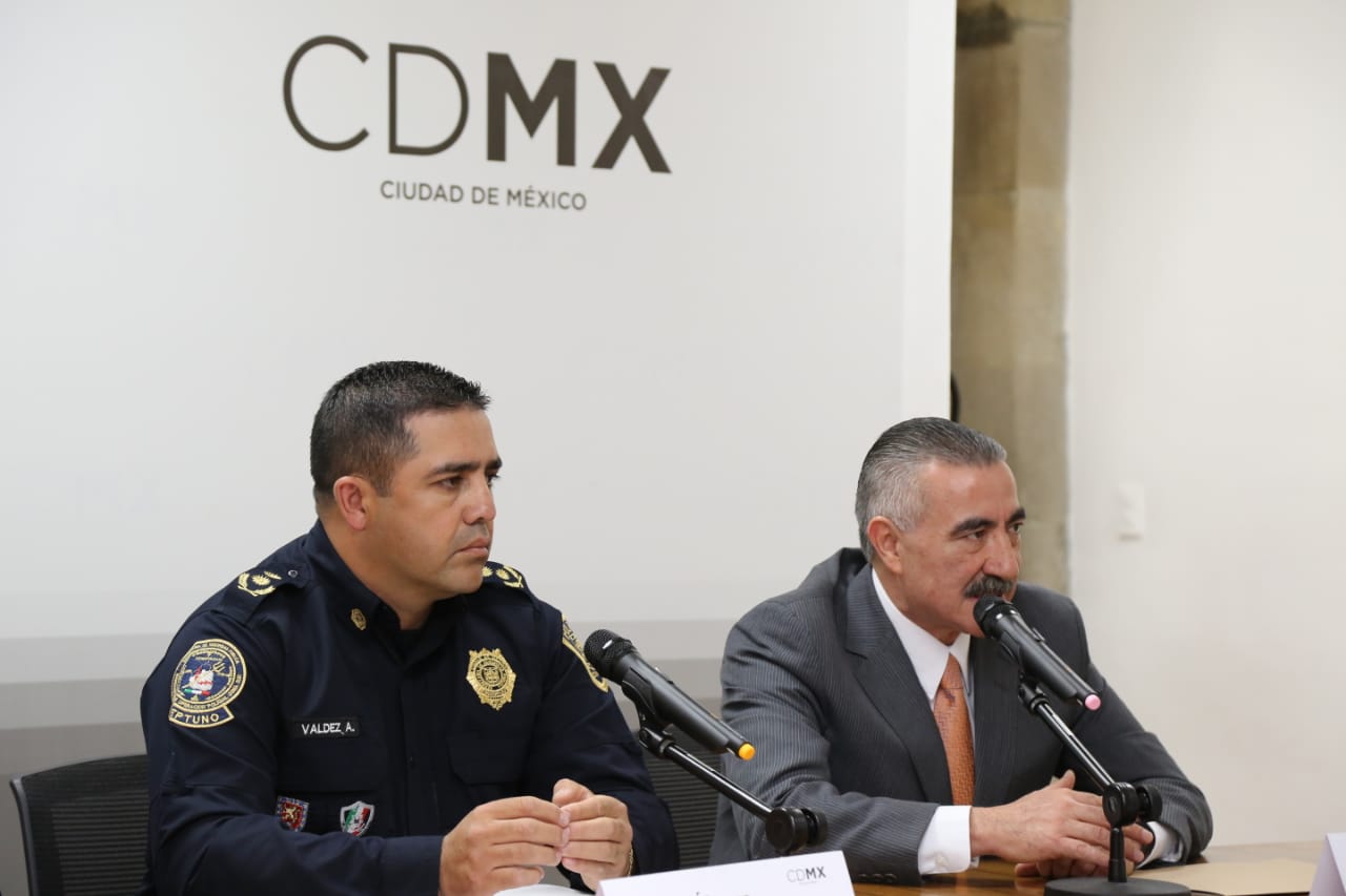 PUSO EN MARCHA POLICÍA CAPITALINA DISPOSITIVO DE SEGURIDAD PARA EL “BUEN FIN 2018”