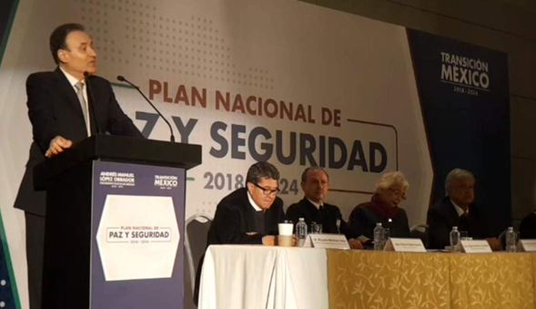 Presentan Plan Nacional de Seguridad; contempla Guardia Nacional