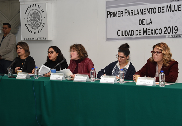 Desterrar la violencia contra las mujeres: Congreso de la CDMX