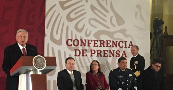Oficialmente ya no hay guerra: AMLO