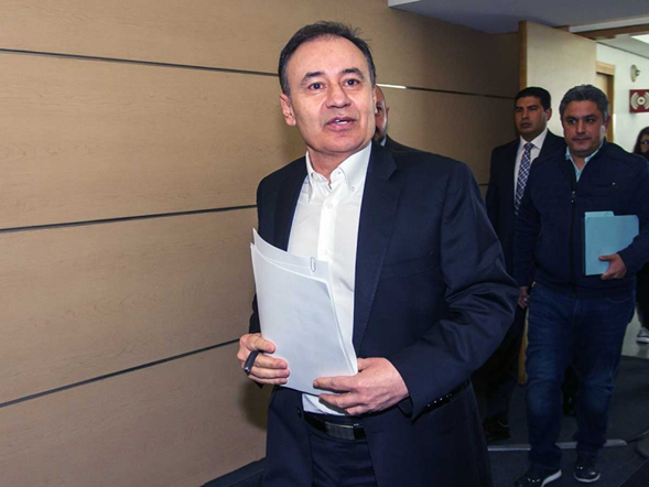 Alfonso Durazo presenta su declaración patrimonial y solicita se haga publica