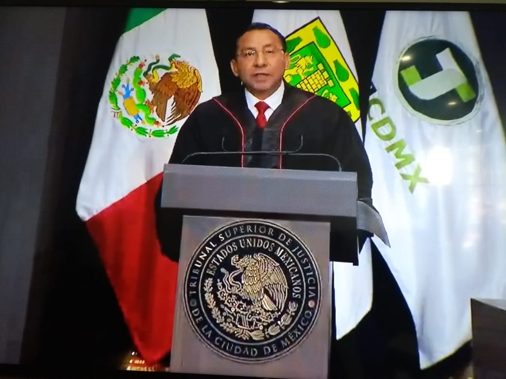 Toma posesión nuevo presidente del TSJCDMX