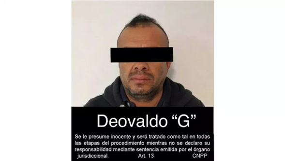 Capturan a integrante de “Los Patrón Sánchez” con fines de extradición
