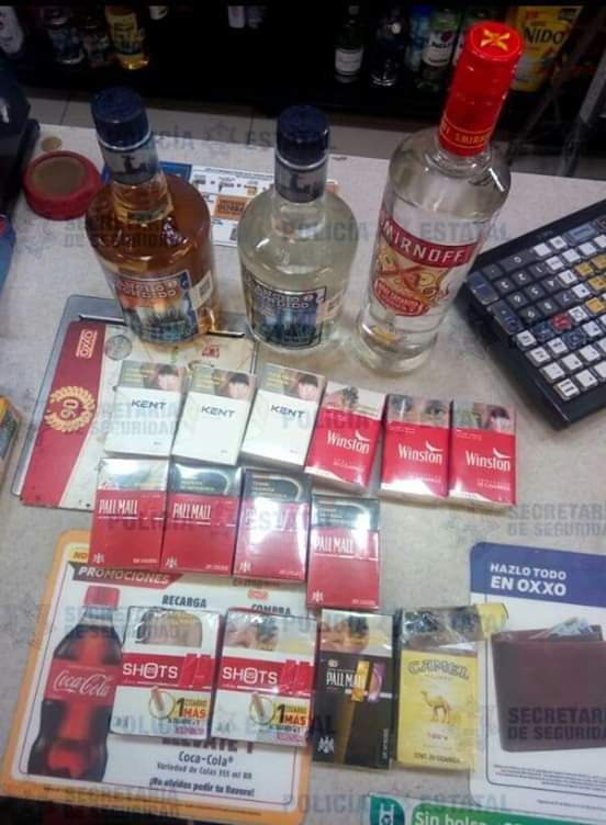 Atoran a menor implicado en robo de tiendas de conveniencia