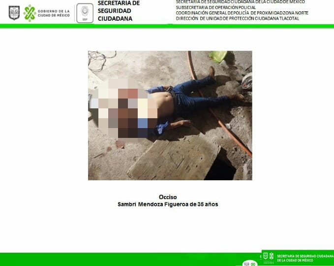 Detienen a nueve en Iztacalco por una persona ahogada en una cisterna