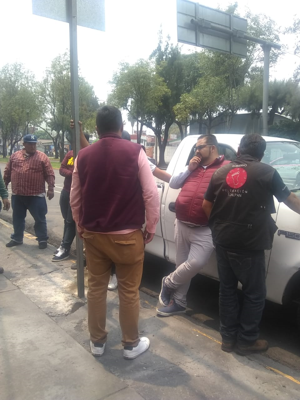 Amenazan a Vendedores Ambulantes, Funcionarios de la Alcaldía de Tlalpan