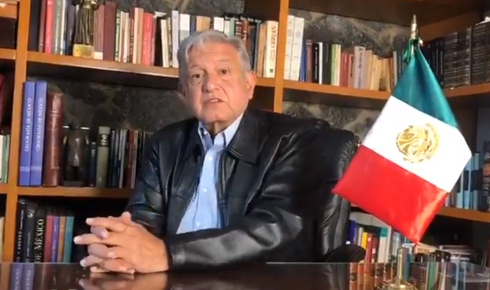 Afirma López Obrador que hay mano negra en protestas de la Policía Federal