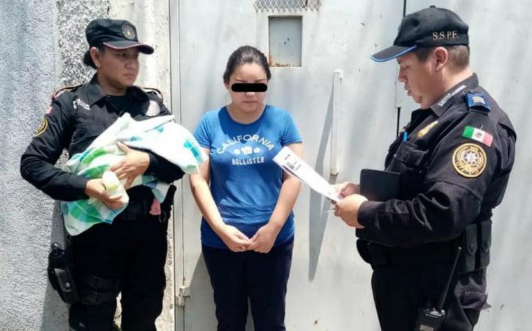 Falsa enfermera se roba recién nacido en una bolsa; fue capturada