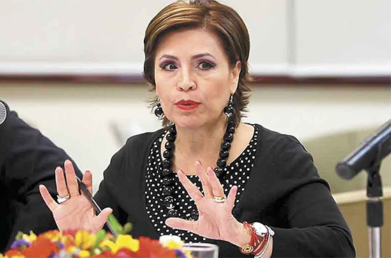Congelan las cuentas de Rosario Robles