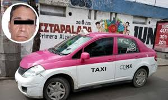 Detienen en Iztapalapa a taxista ratero y violador serial