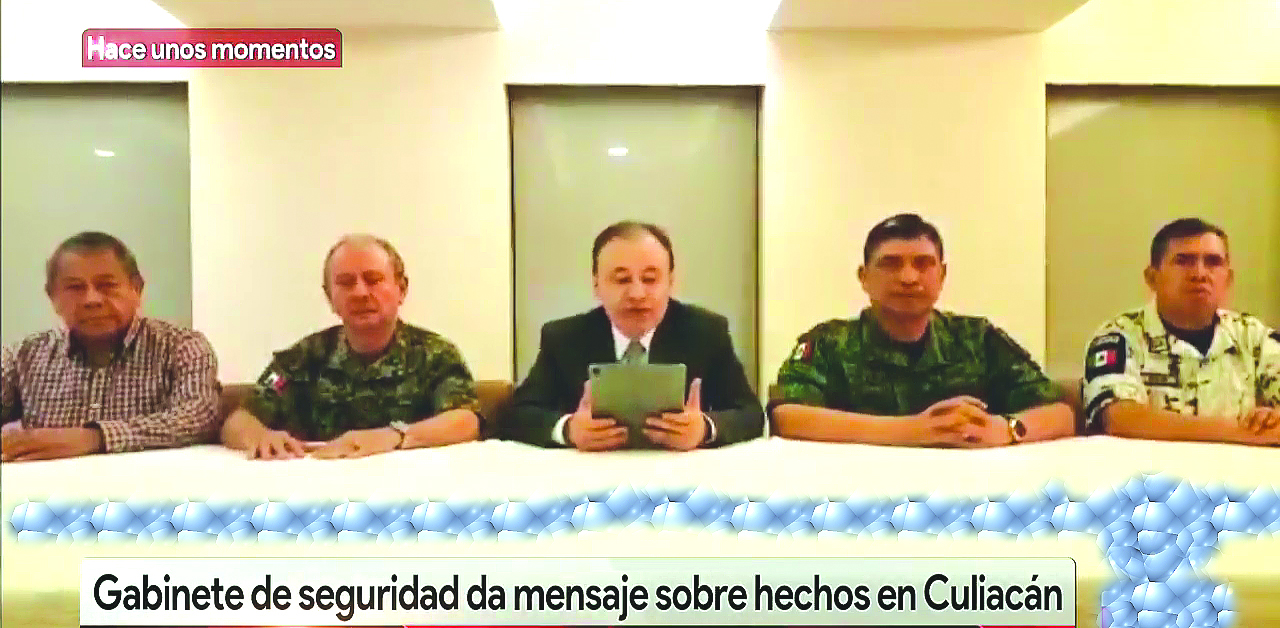 Violencia en Culiacán: gabinete de Seguridad de México da su versión de qué originó las balaceras