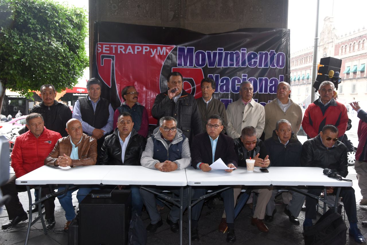 Denuncia el MNT que desde el GCDMX les quieren desestabilizar su movimiento