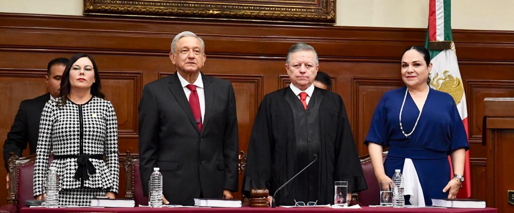 Estamos limpiando la casa, destaca Zaldívar en Primer Informe en SCJN