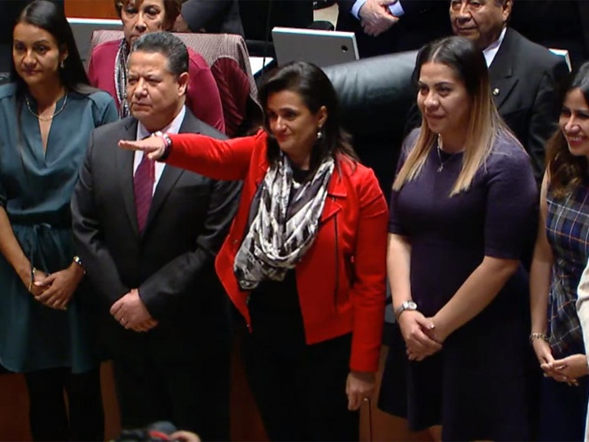 Ríos Farjat nueva Ministra de la Suprema Corte; la elige el Senado