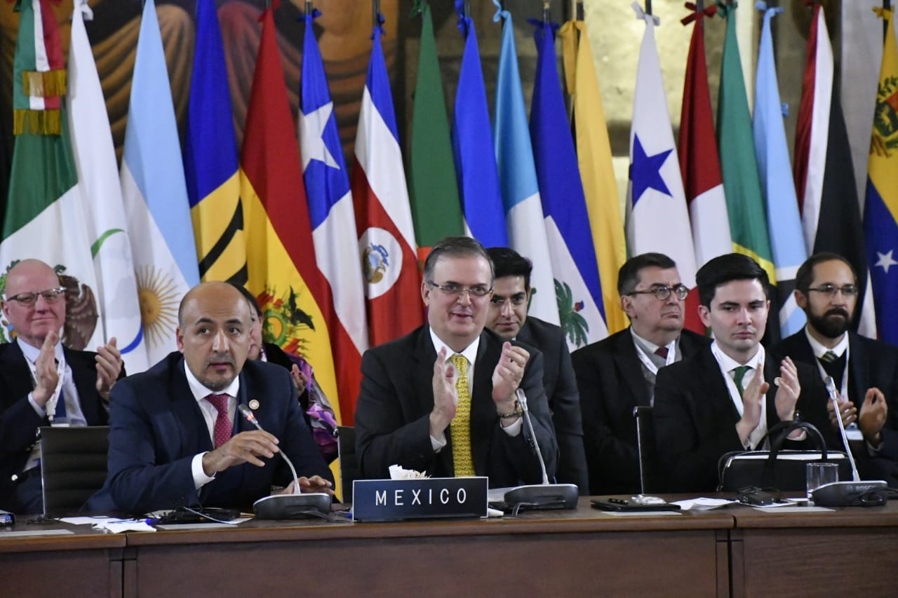 Ebrard presenta proyecto de trabajo de la Presidencia pro tempore de México en la CELAC