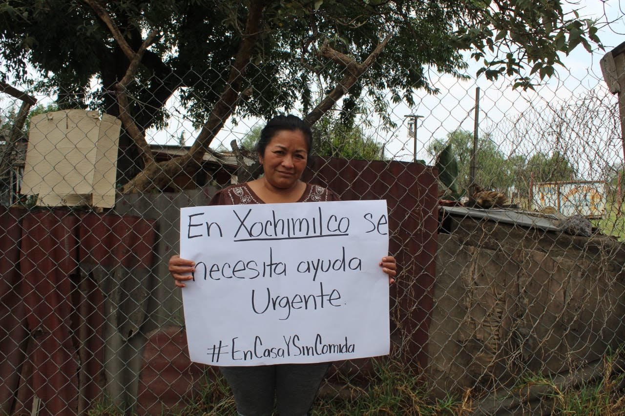 Familias de Tlalpan y de Xochimilco se manifestarán mañana para exigir alimentos y agua