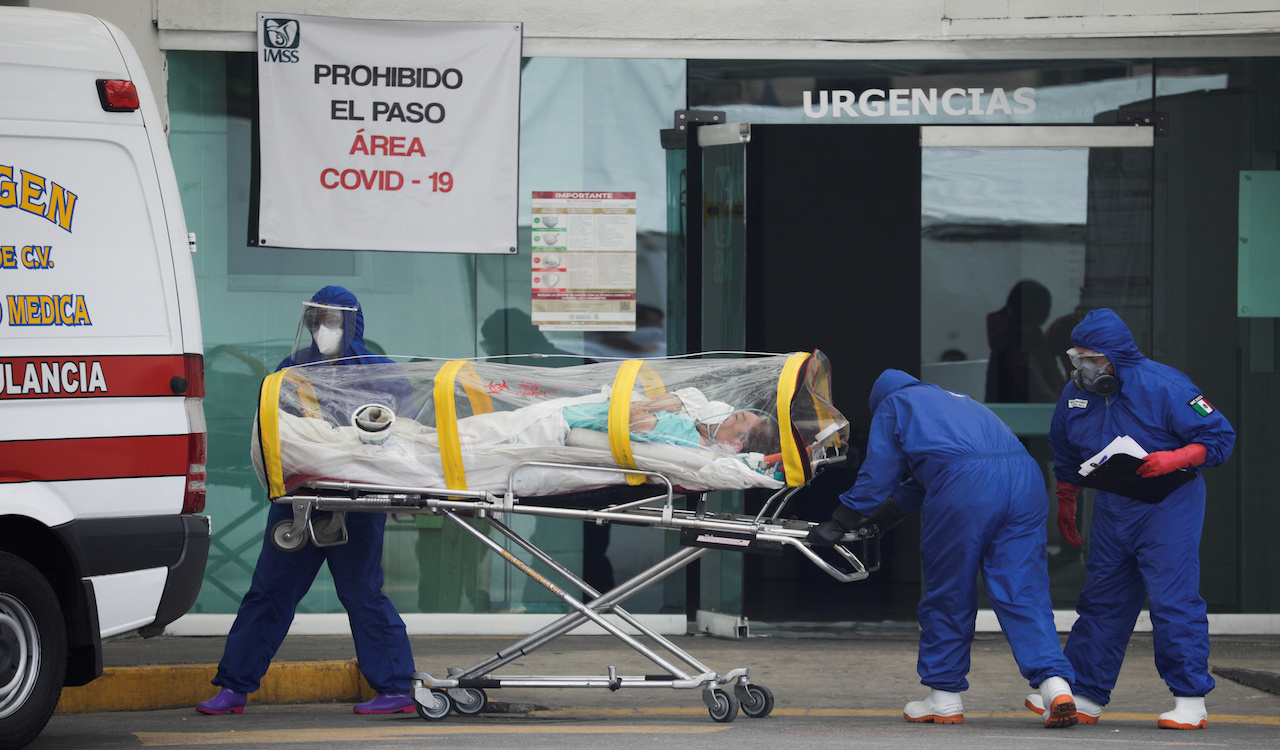 La ciudad de México solo tiene una capacidad hospitalaria de un 24.4 %: Sheinbaum