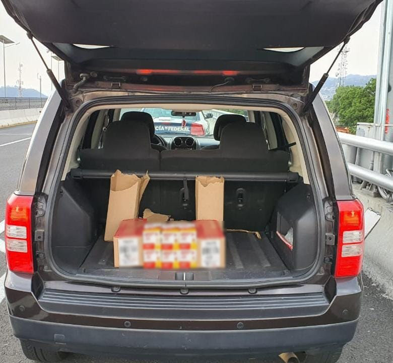 GN decomisa cinco mil cartuchos útiles en la Autopista México Cuernavaca