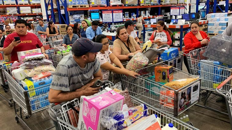 Compras de pánico provocaron que aumentaran la recaudación del IVA