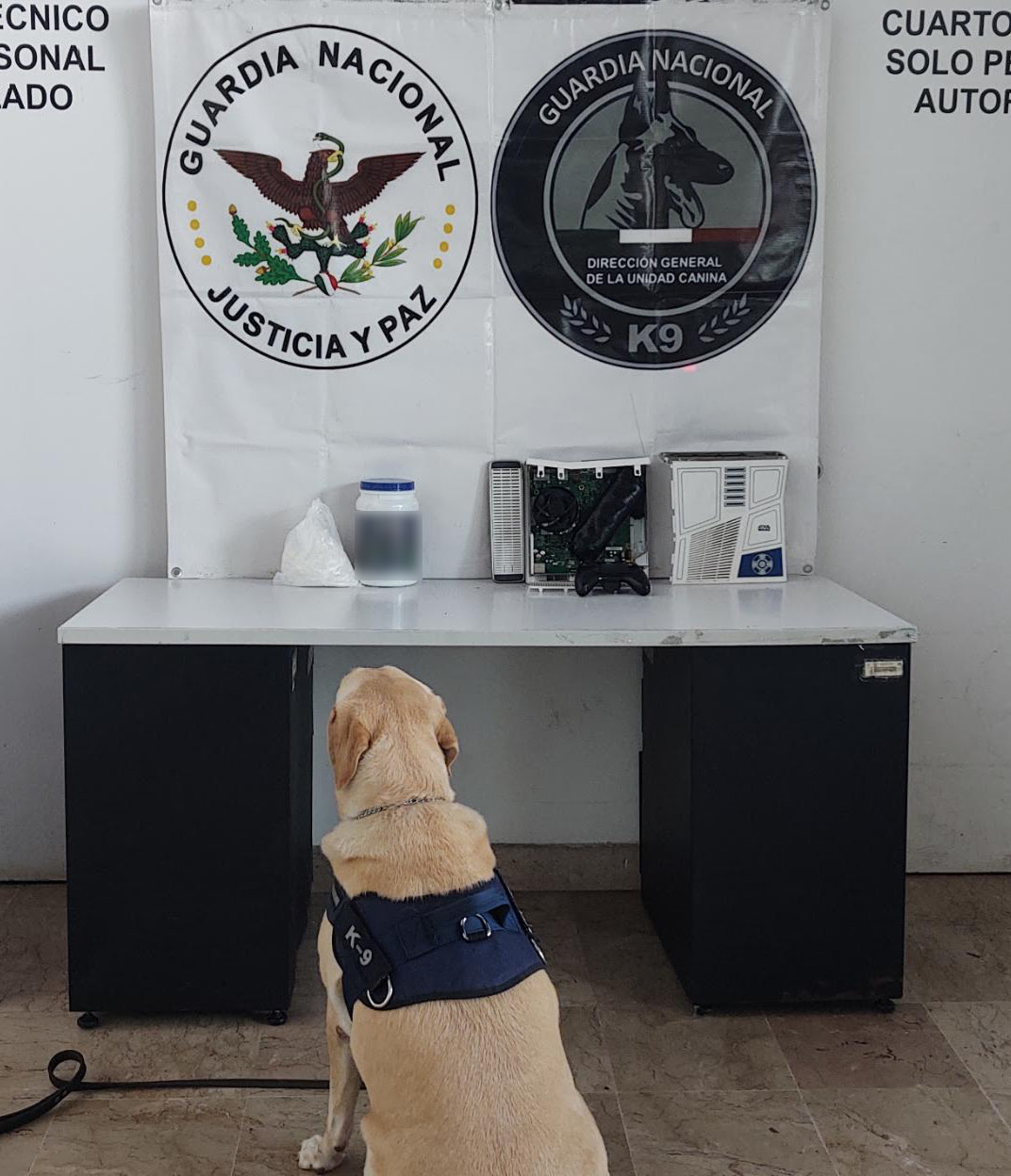 GN asegura más de medio kilo de Crystal en un bote de colágeno