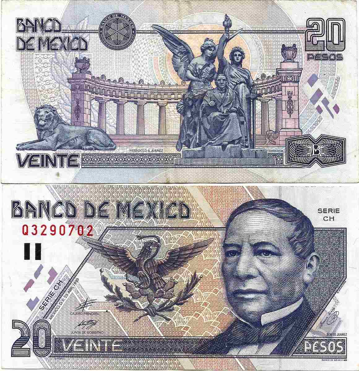 Banxico dará a conocer en breve al nuevo billete de 20 pesos
