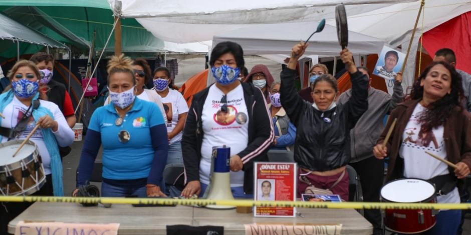 Fracasa diálogo de Segob con familiares de desaparecidos