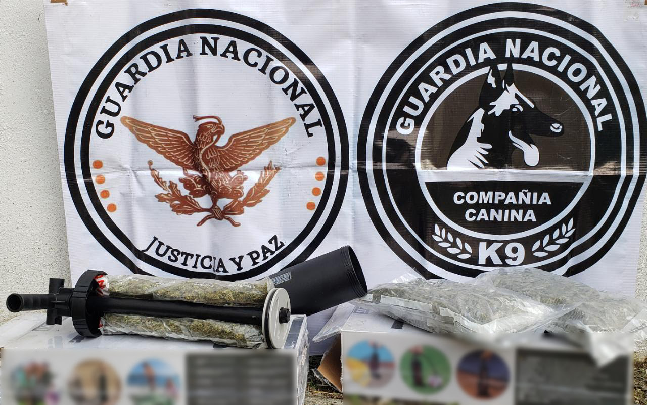 GN encuentran envoltorios de marihuana adentro de unas bombas de aire