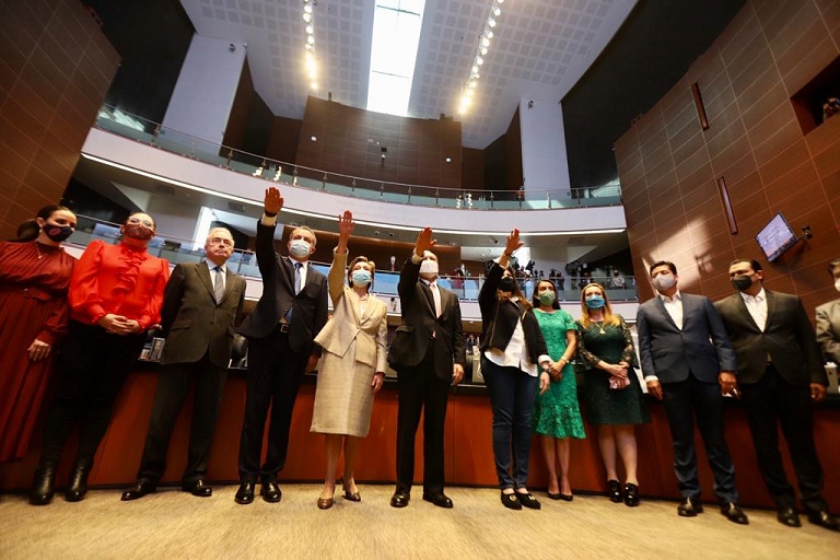 Senado ratifica a cuatro nuevo embajadores de México en Belice, España, Irán y Serbia