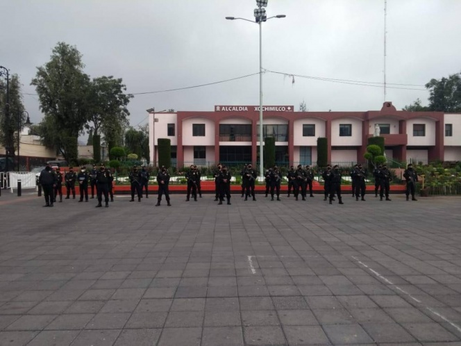 Se incorporan 25 nuevos elementos de la SSC a vigilar las calles de Xochimilco