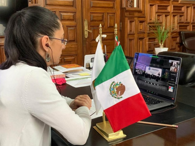 Sheinbaum felicita al nuevo presidente a la Coparmex CDMX, Armando Zúñiga