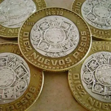 Hay monedas de 10 pesos que cuestan 160 veces más