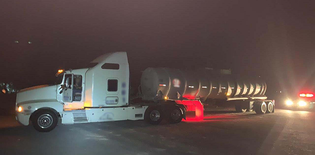 GN asegura en Tamaulipas un cargamento de aceite, valuado en 318 mil pesos