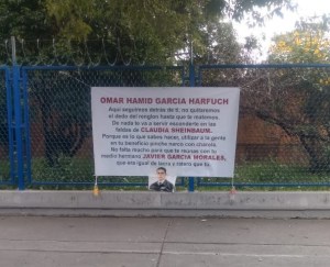 Localizan manta con amenazas a Omar Garcia Harfuch, Secretario de Seguridad Ciudadana CDMX