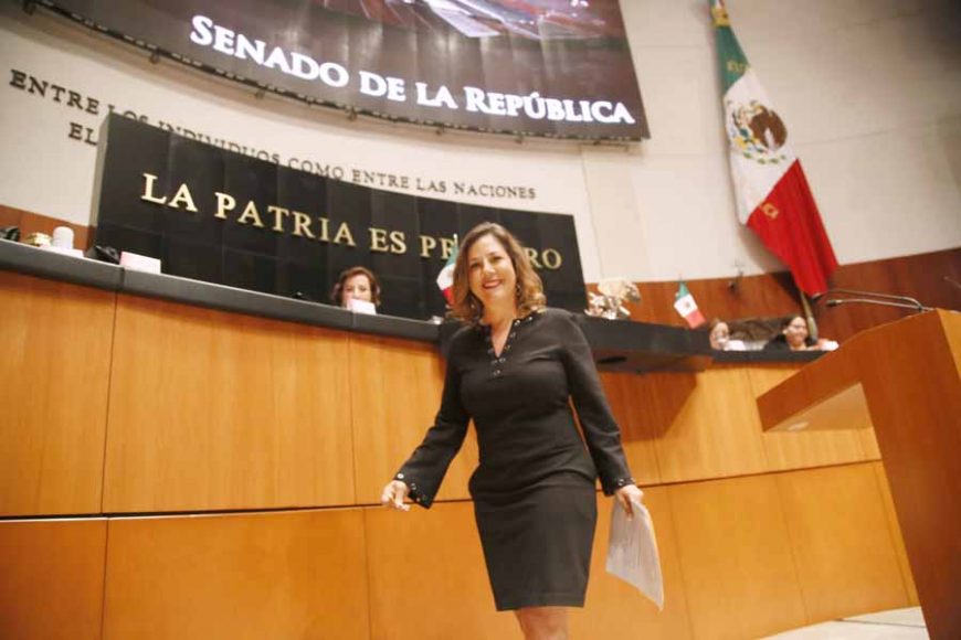Pide senadora del PAN reinstalación de policías, peritos y MP despedidos injustificadamente.
