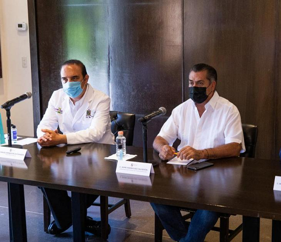 El Secretario de Salud de NL y el Bronco participarán en el estudio de vacuna contra el Covid-19