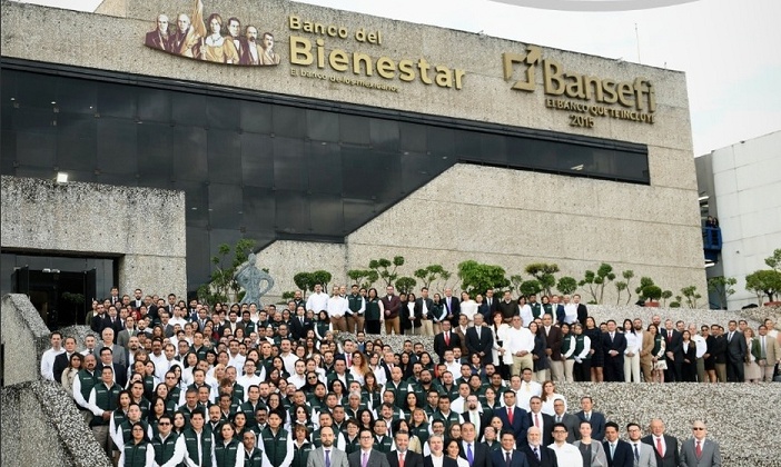 El gobierno federal ha construido más de 230 sucursales del Banco del Bienestar