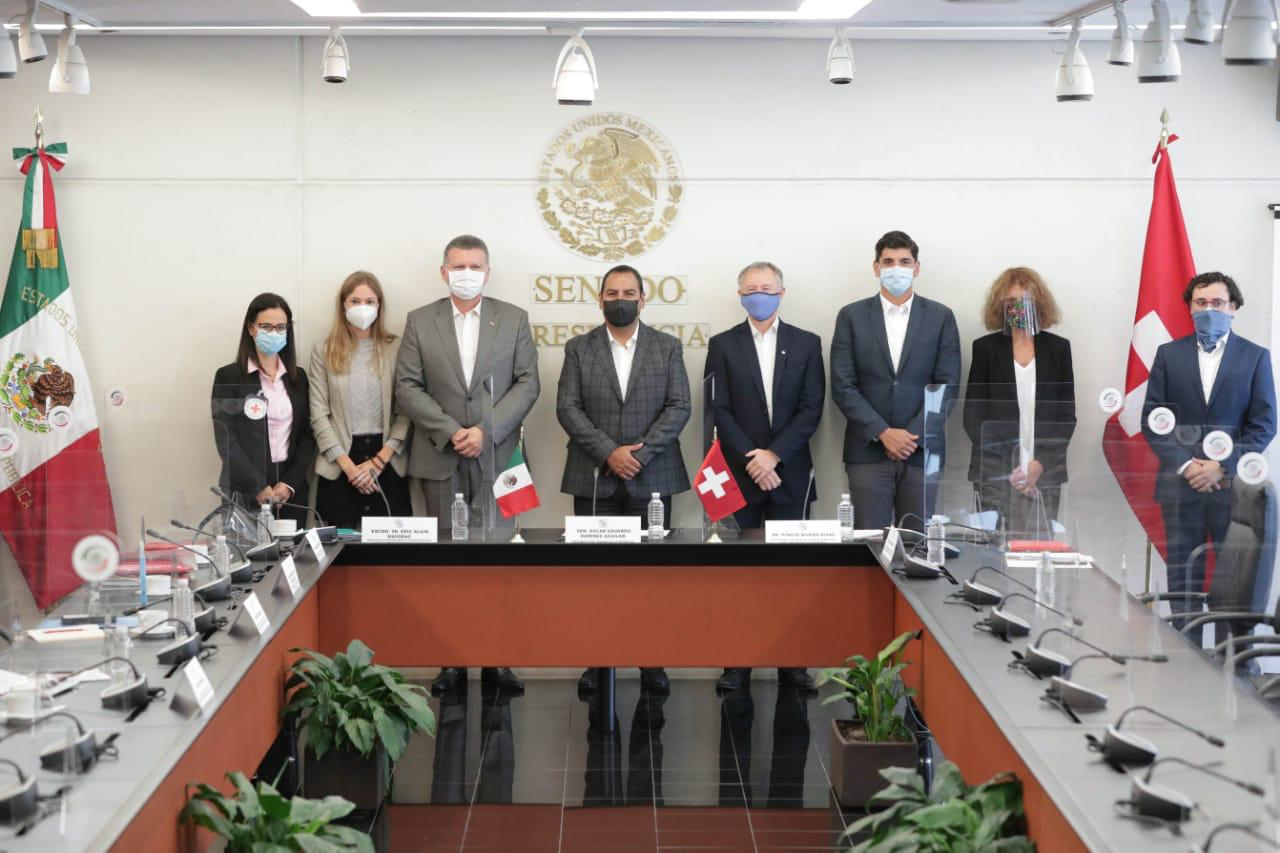 México es país de oportunidades, aseguró el Eduardo Ramirez a diplomáticos suizos