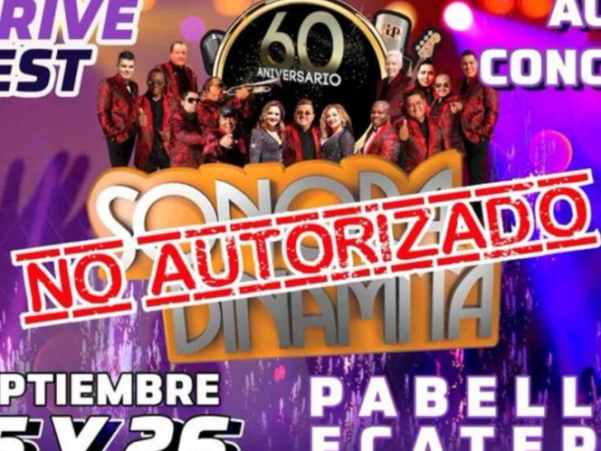 Cancelan concierto de la Sonora Dinamita en Ecatepec por no contar con permiso