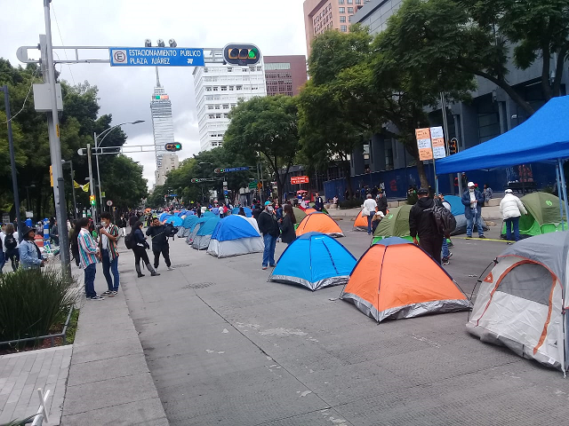 Los de FRENAA ya pueden ocupar la plancha del Zócalo: Sheinbaum