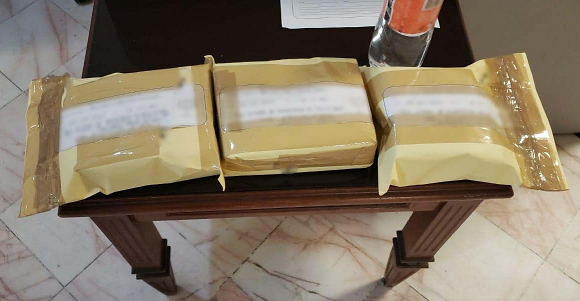 GN arresta a tres personas con más de dos millones de pesos sin declarar
