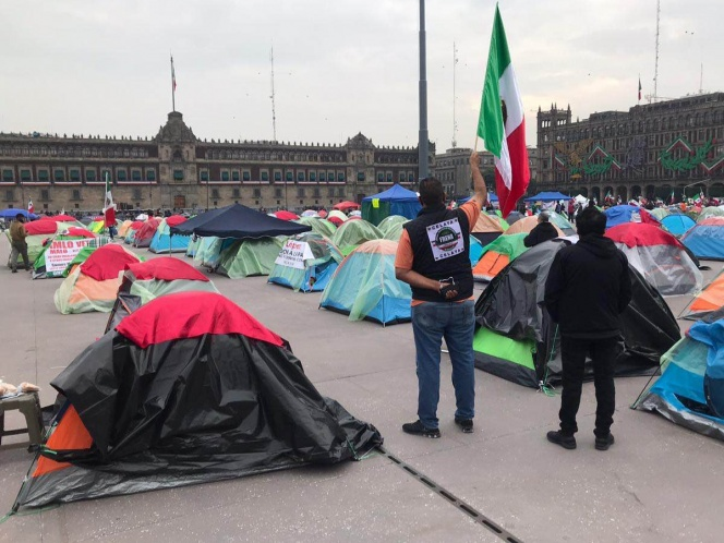 FRENAA mantiene limpio y aseado los campamentos que ocupan