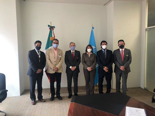 SRE felicita al nuevo representante en México de la oficina de la OACNUDH-México