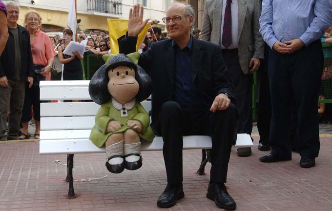 Murió Joaquín Salvador Lavado ‘Quino’, el padre de Mafalda