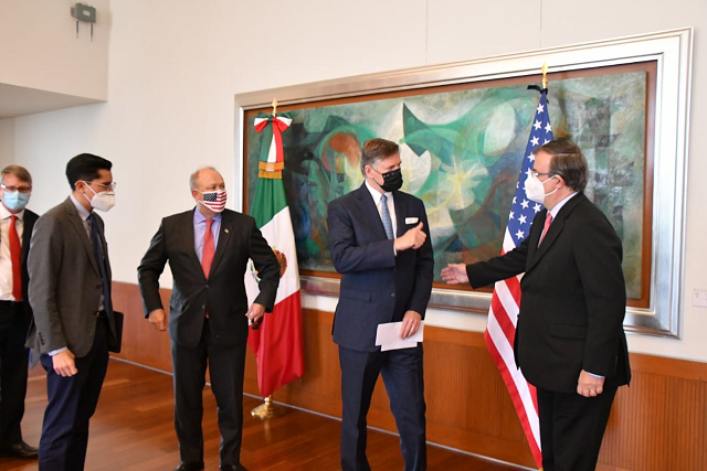 SRE y el Departamento de Estado de EU reconocen avances en cooperación bilateral