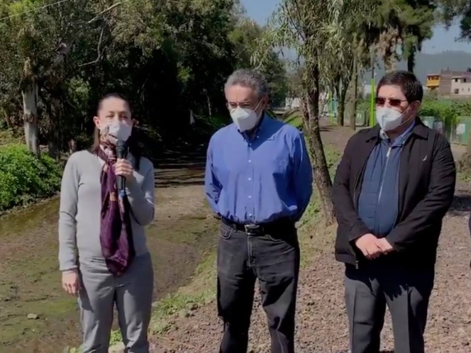 Desazolvan el Río Santiago en Xochimilco para evitar inundaciones