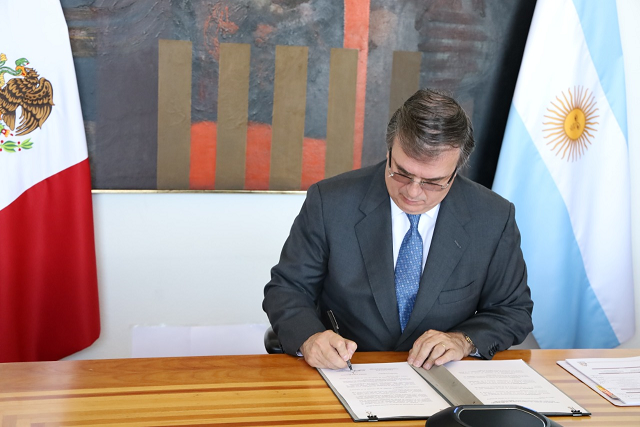 México y Argentina acuerdan las bases para la Constitución de la Agencia Latinoamericana y Caribeña del Espac io