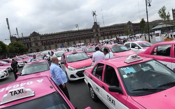 ¡Tome precauciones!: Este lunes Taxistas colapsarán CDMX